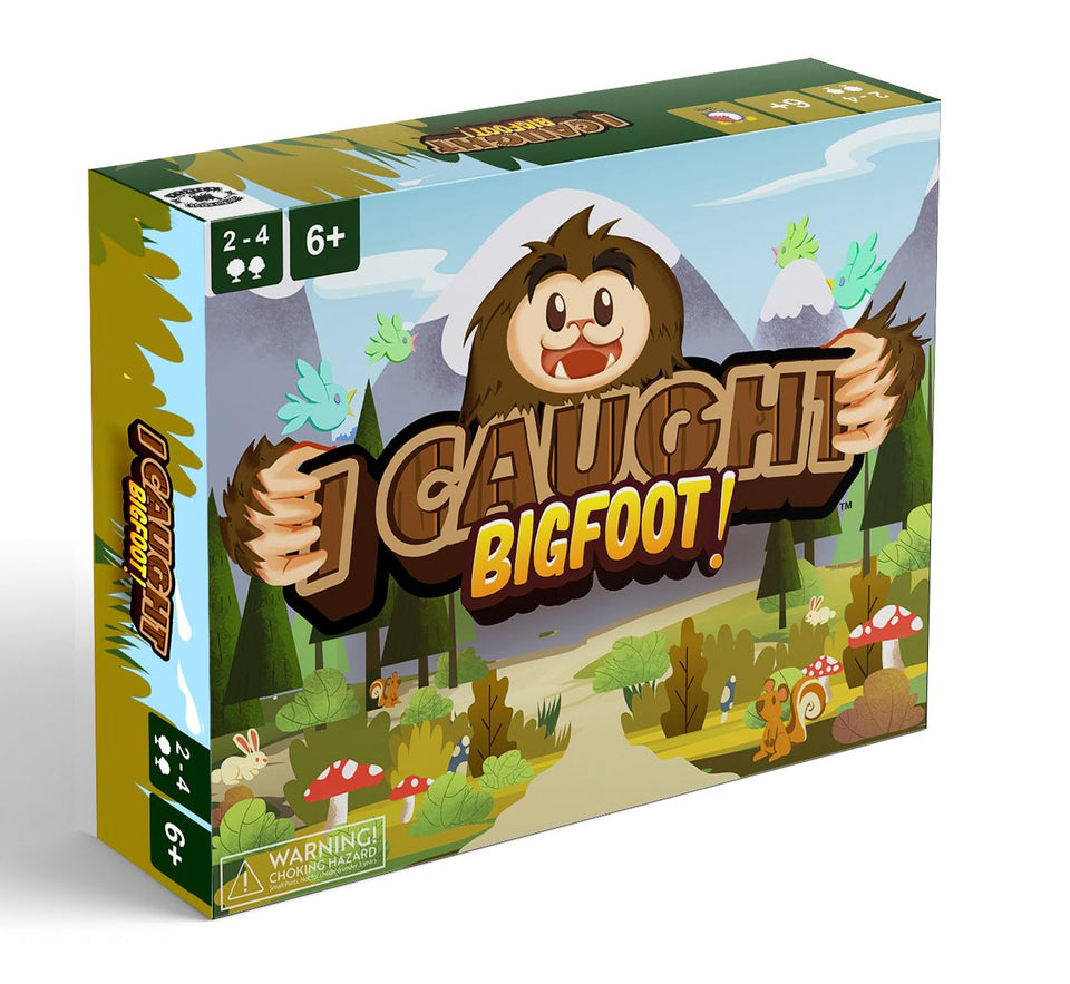 Covered Wagon Games I Caught Bigfoot board for family game night