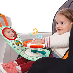 CovToy driver-imitation toy; supports imaginative play during daily rides.