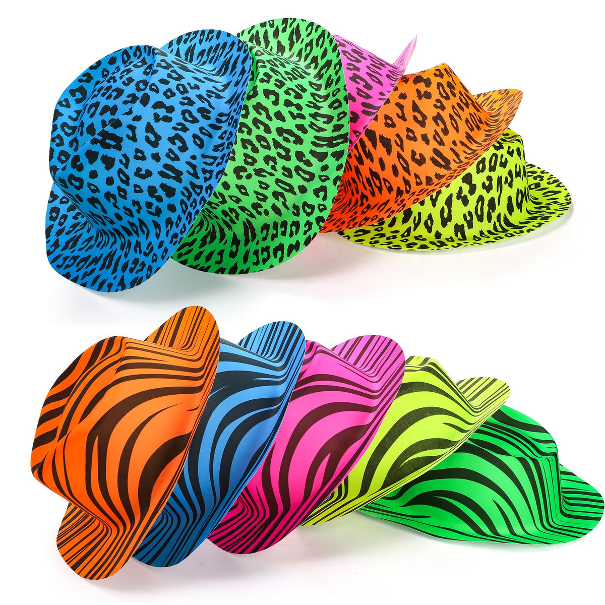 Covzoe unique-design cowboy-hat prints offer distinctive party style