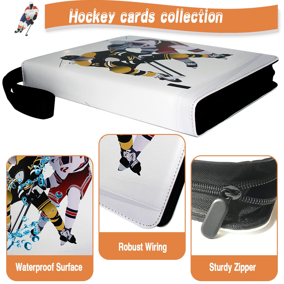 COYORO binder shows 50 sheets of 9-pocket pages for easy organization.