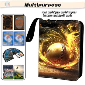 COYORO side-loading pockets keep cards secure and upright during storage
