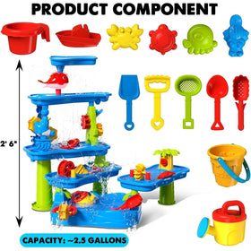CozyBomB fishing game on water table boosts fine motor skills and imagination.