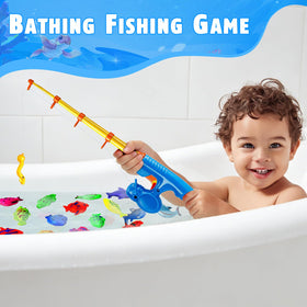 CozyBomB activity builds hand-eye coordination during kid-friendly fishing.