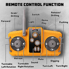 CozyBomB remote with 2.4GHz controller enables precise multi direction control.