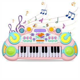 Cozybuy toddler piano with 24 keys — compact learning toy for early musical exploration.