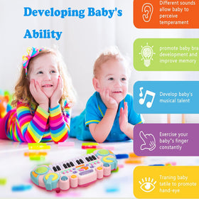 Cozybuy piano records and replays melodies to help little musicians practice.