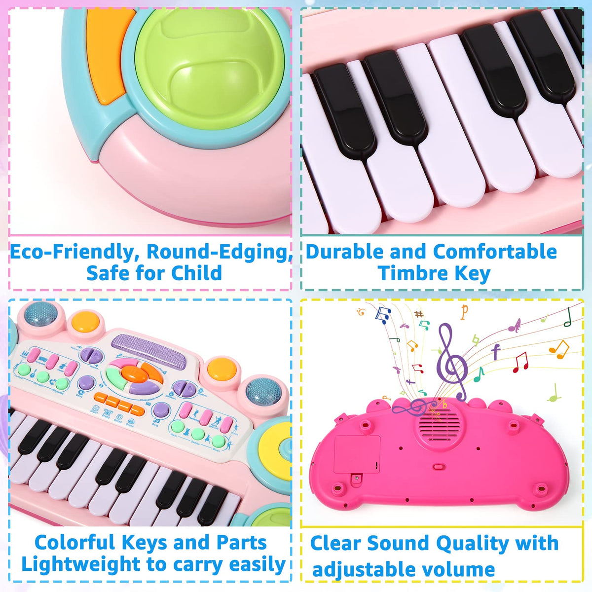 Cozybuy safe ABS toy BPA-free and lead-free materials for peace of mind.