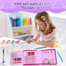 CozyJoyz unicorn coloring book inspires imaginative stories with color.