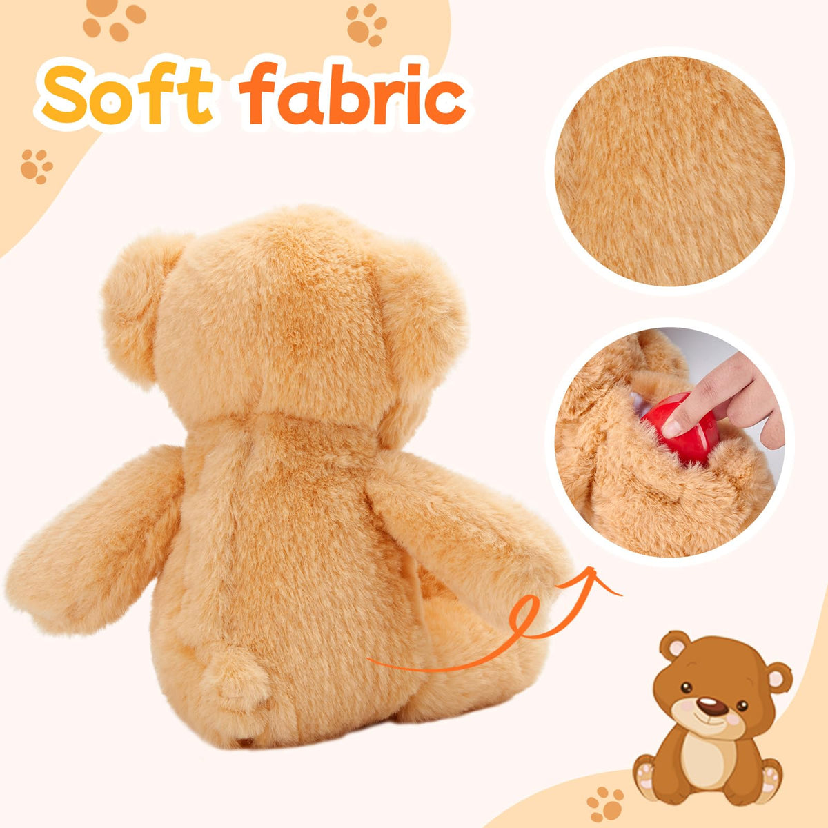 CozyWorld Heartbeat Teddy Bear gift-ready packaging for celebrations