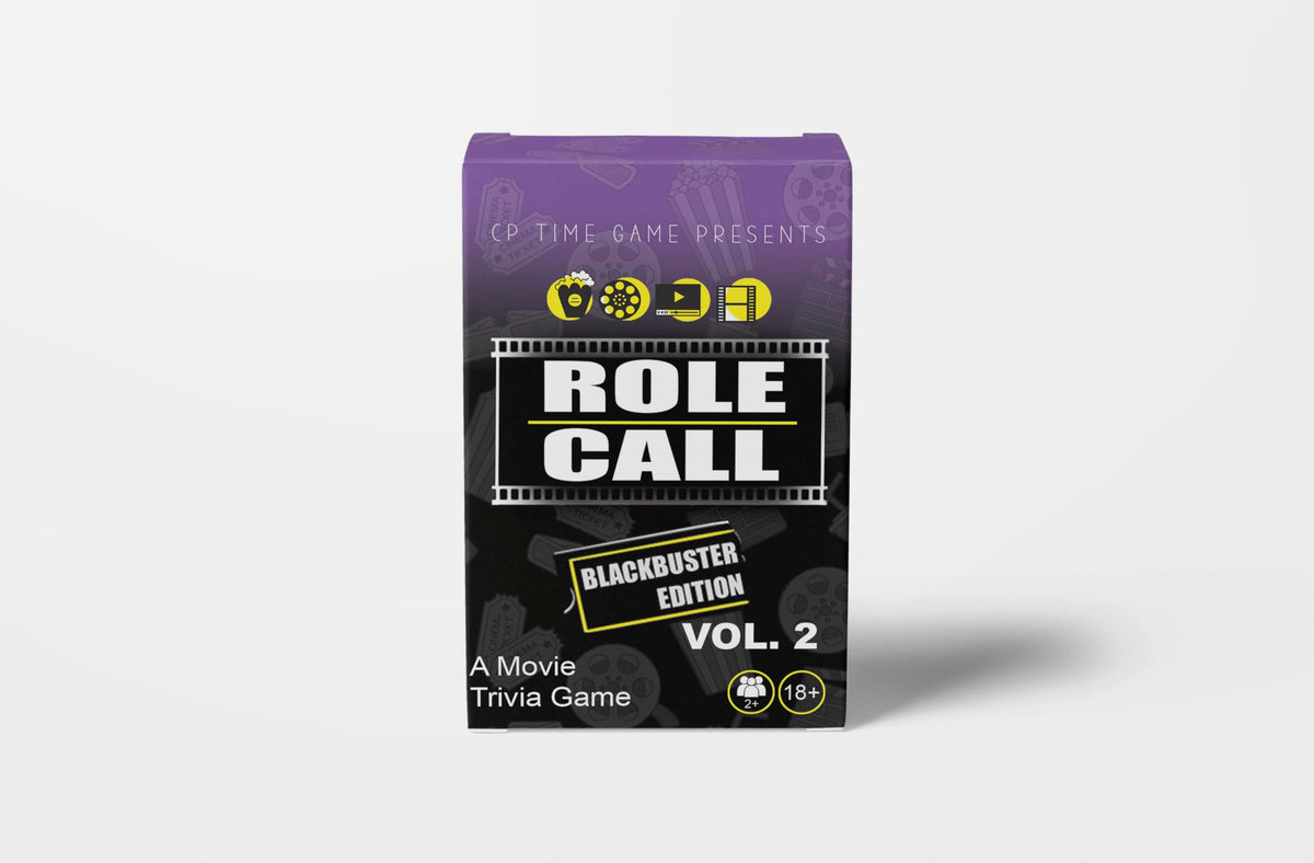 CP TIME Role Call Blackbuster Edition game pack for lively trivia and family bonding