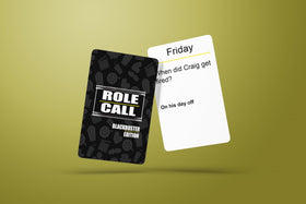 CP TIME Role Call Blackbuster party setup enhances social fun