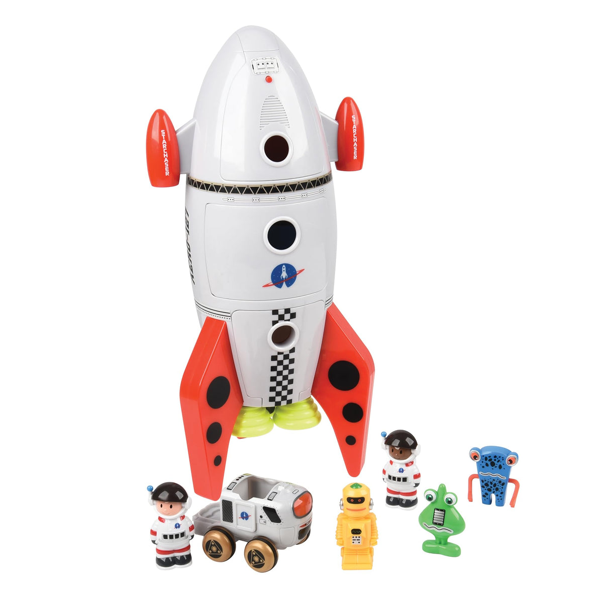 CP Toys Space Mission Rocket Ship with opening doors for imaginative play