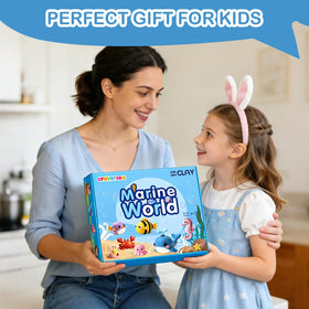 CPNYOFBRO air dry clay kit gift-ready packaging makes a perfect present.