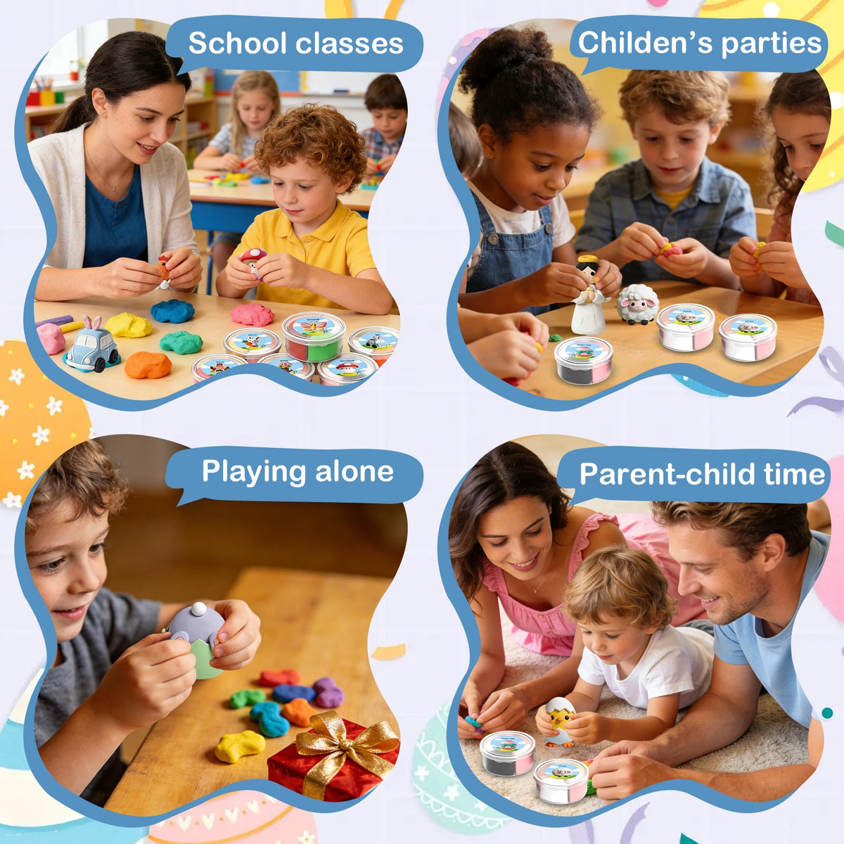 CPNYOFBRO Easter bunny and eggs motifs encourage seasonal creativity.