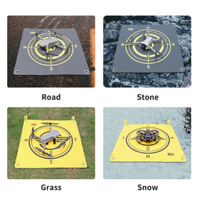 Four ground nails to secure the pad on challenging terrain.