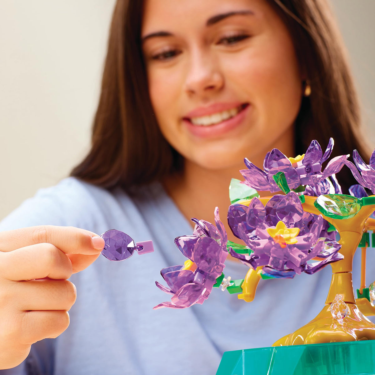 Cra-Z-Art Crystal Gem Bonsai kit comes in gift-ready packaging for a delightful surprise.