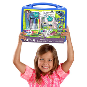 Die-cut standee cutouts add interactive Stitch-themed crafts