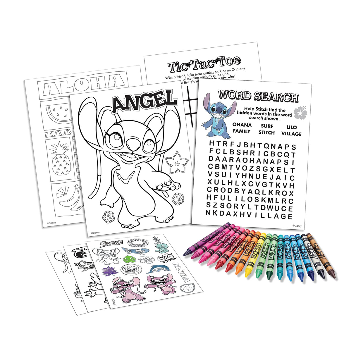 Colorful markers and paints from Cra-Z-Art Stitch set for bright art