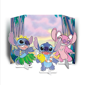Stickers and stencils from the Stitch art case for decorative crafts