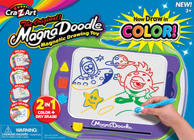 Cra-Z-Art Magna Doodle Color board with eraser for mess-free drawing