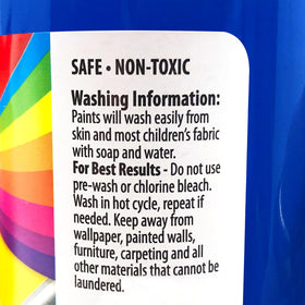 Cra-Z-Art Washable Tempera Paint in green bottle for paper and canvas art.