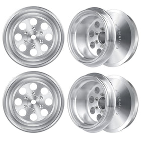 CrazyHobby deep dish wheel rim with 34mm diameter for precise balance on 1/18 RC trucks