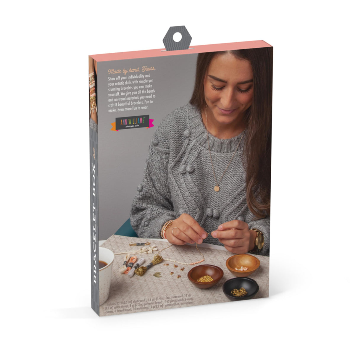 Craft Crush bracelet kit stacked bracelets highlight mix-and-match potential.