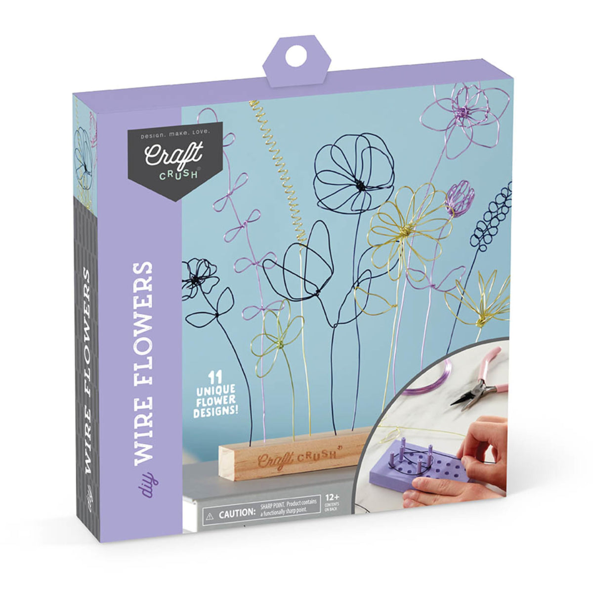 Craft Crush Wire Flowers tool for precise shaping and quick flower crafting.