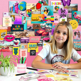 Craftelle Wall Collage Kit—teen room decor ideas that inspire personal expression.