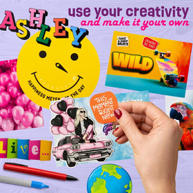 Craftelle Wall Collage Kit—space for personal photos to create a narrative wall.