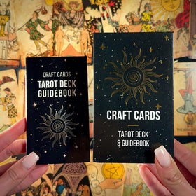CRAFTERIAN High-quality cardstock enabling smooth shuffling and durable use