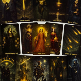 CRAFTERIAN Mist of Shadows deck spread inviting deep introspection during moonlit sessions