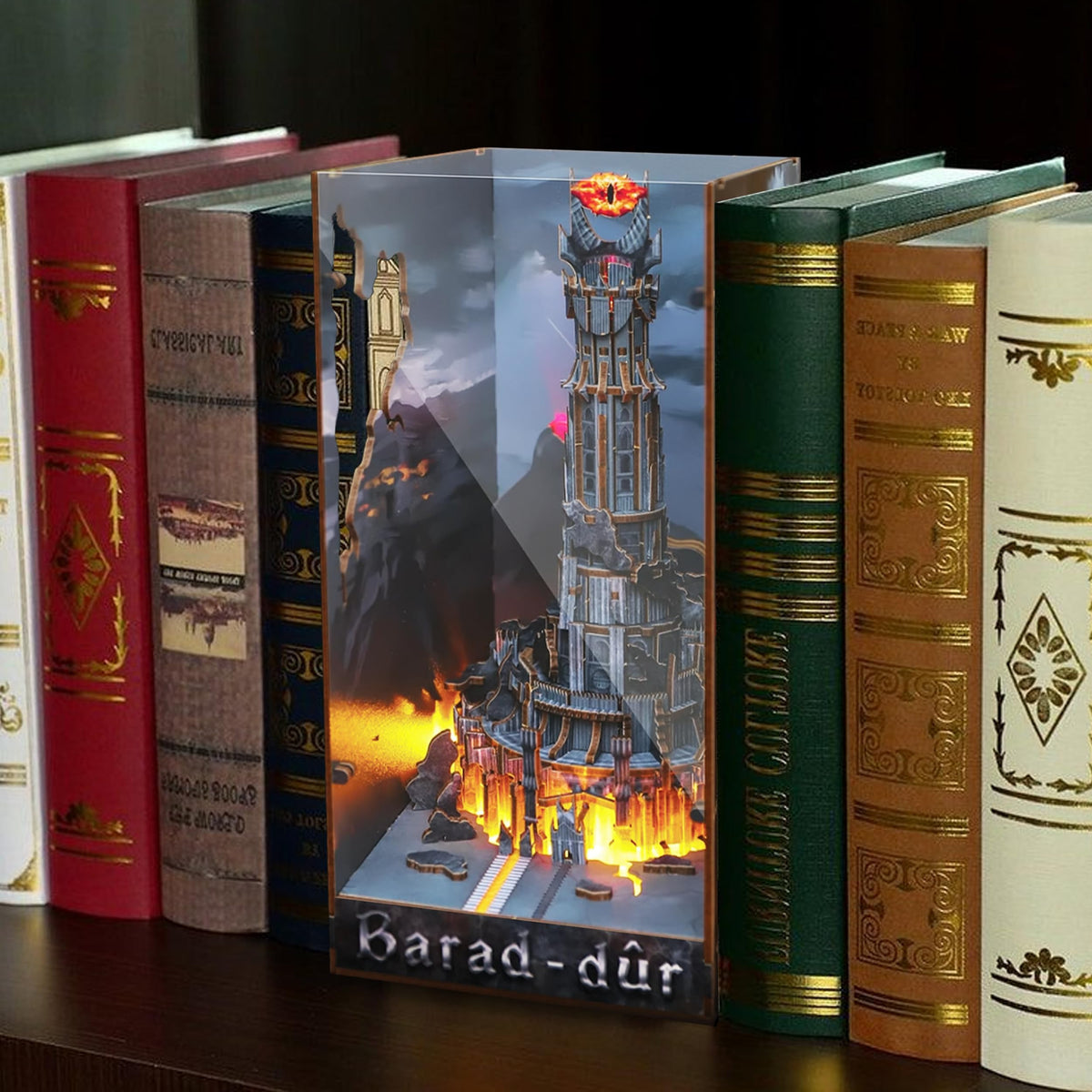 CRAFTHUB Barad-Dûr LED lighting creates striking focal point for collectors