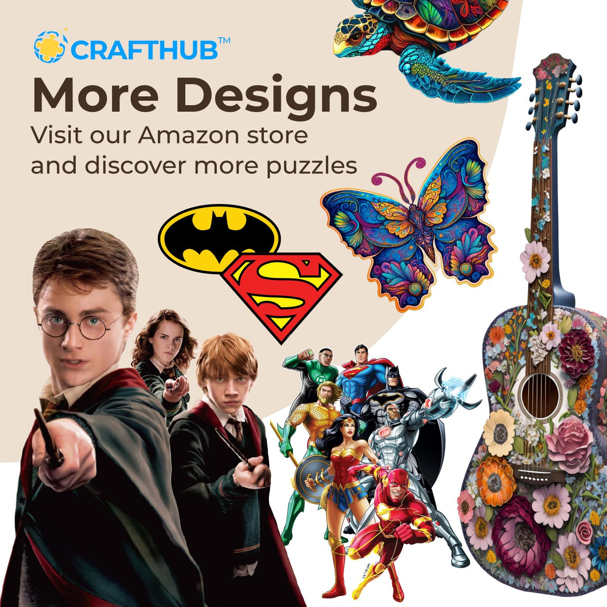 Officially licensed Hogwarts Crest merchandise by CRAFTHUB for collectors and fans.