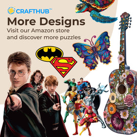 Officially licensed Hogwarts Crest merchandise by CRAFTHUB for collectors and fans.