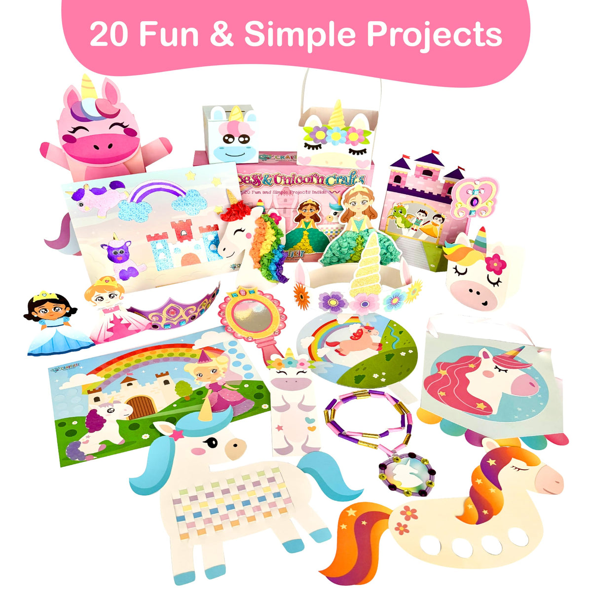 Craftikit color-coded craft library helps parents stay organized during craft time.