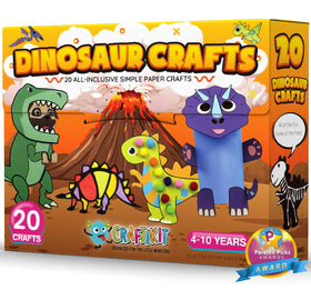 Craftikit dinosaur crafts box inspires creative play for kids.