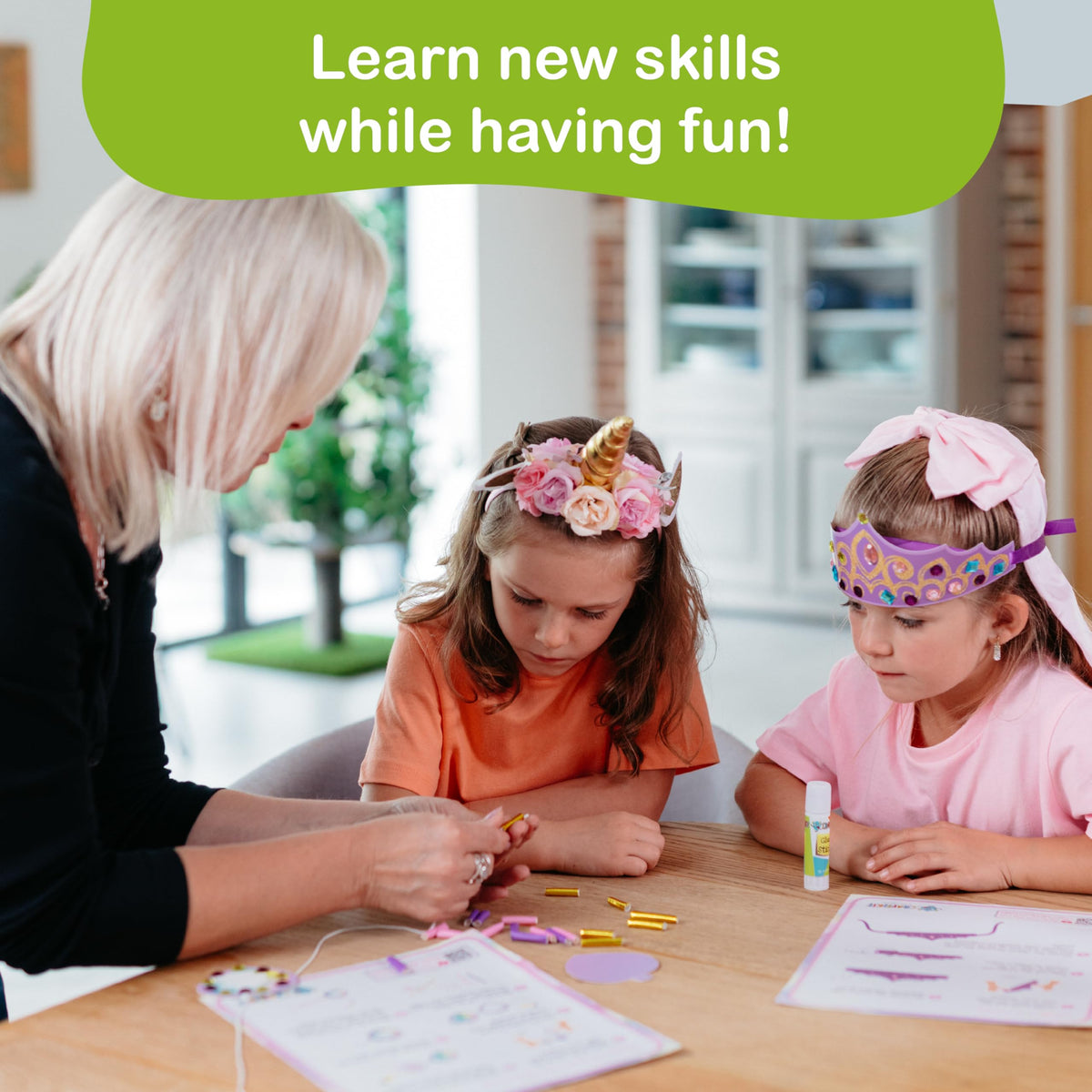 Craftikit Fairy Garden Kit: classroom or playdate setup for creative learning.