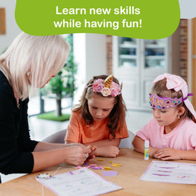 Craftikit Fairy Garden Kit: classroom or playdate setup for creative learning.