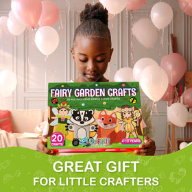 Craftikit Fairy Garden Kit: color-coded envelopes simplify prep for teachers.