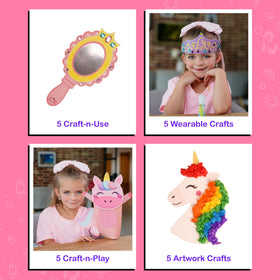 Craftikit fine-motor-skills-play supports careful hand movements through guided activities.