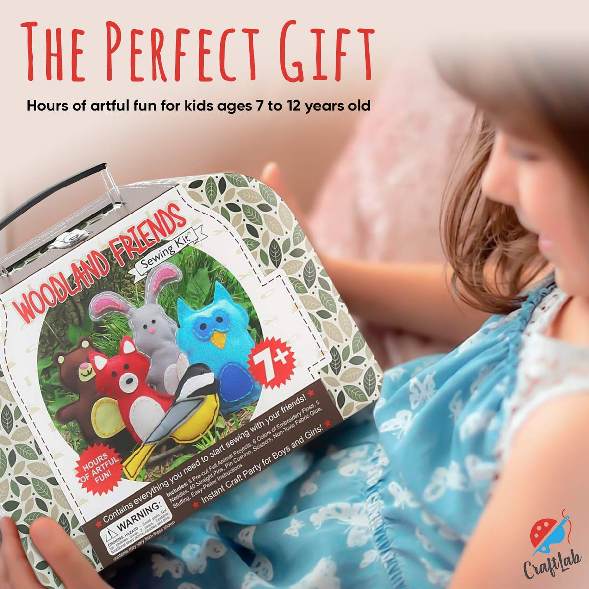 CraftLab Craft party inspiration invites multiple kids to join a creative project