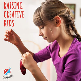 CraftLab DIY embroidery station encourages hands-on learning and imaginative play