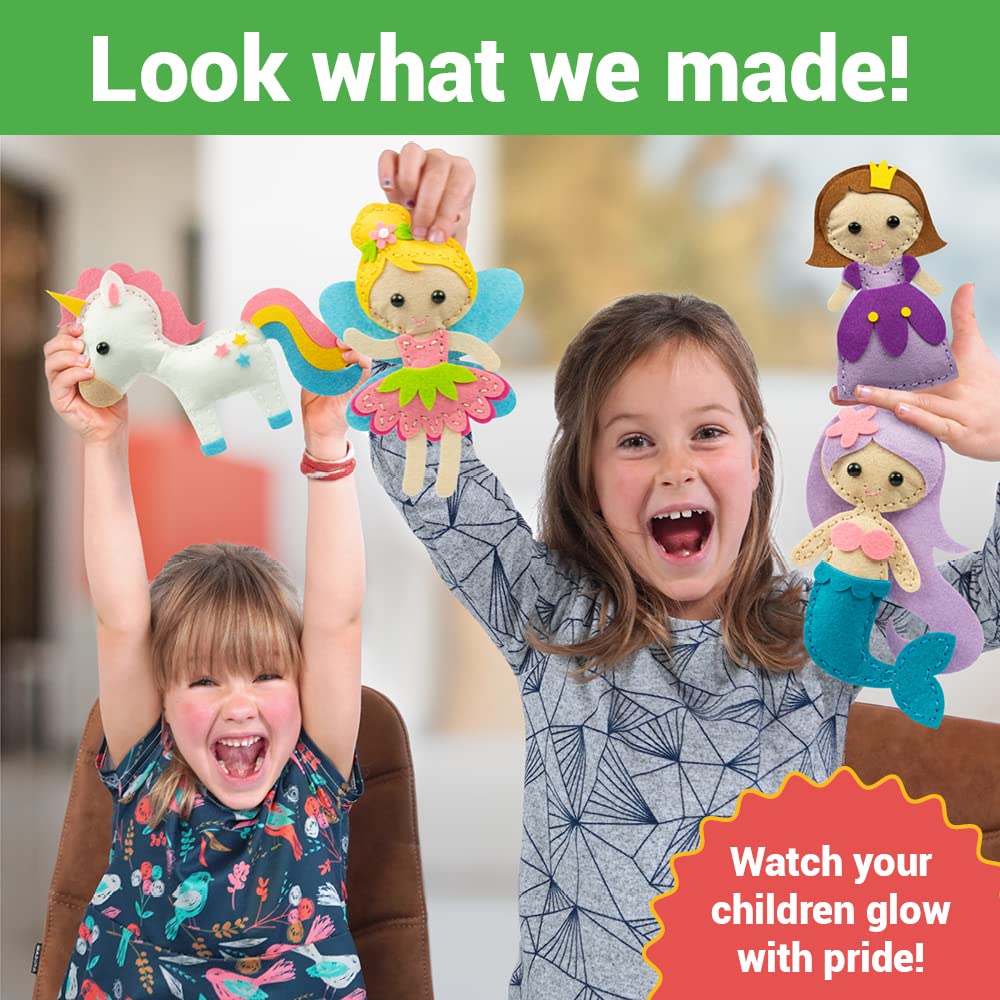 Instructional videos and color booklet guide beginners through each project.