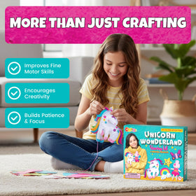 CraftsBee no-mess materials kit for quick, tidy crafting sessions