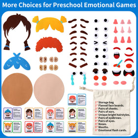 Craftstory 75 expression elements broaden facial expression vocabulary.