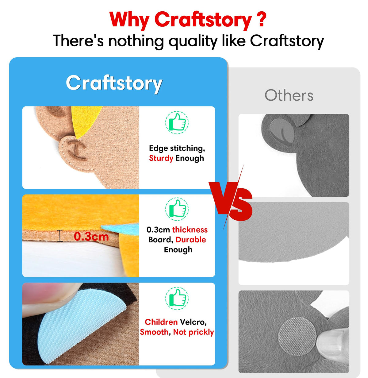 Craftstory gift-ready toddler toy age 3 plus enhances early communication.