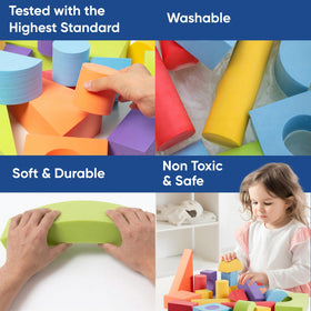 Crafty Happitoys foam blocks floating for water play and wet environments