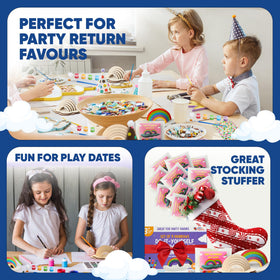 Crafty Happitoys pastel paint strip for safe children’s painting