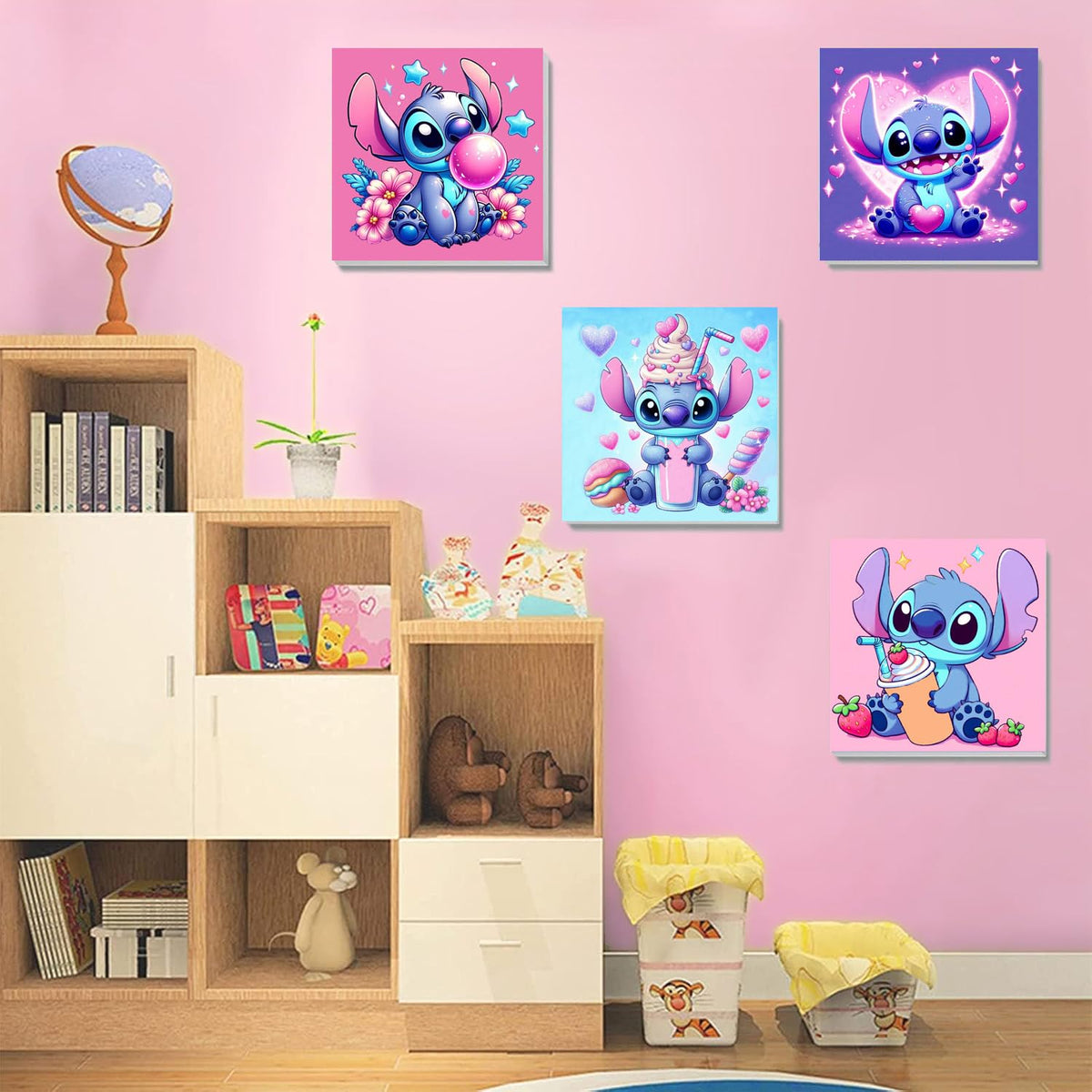 CraftyTime after-drying display options help inspire pride in finished art.